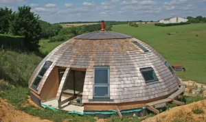 Une maison igloo basse consommation